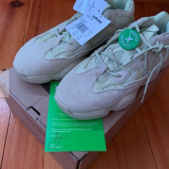 Rare Yeezy Moonrock Yellow Stockx Verified Size 11 - Picture 1 of 4